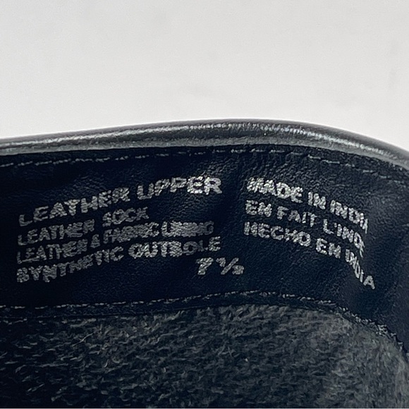 Seychelles Women’s Vice Square Toe Classic Mule Black Leather Size 7.5M - Picture 11 of 11